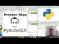 I Draw Like A Printer self-portrait with PyAutoGUI Python automation for drawing