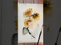 Download Lagu Loose Watercolor Sunflower Painting Time-Lapse Flower Art Tutorial #sunflower #painting #watercolor