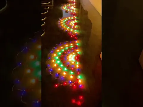 Diwali Decoration Lights 2026 | Beautiful LED Jhalar Lights for Home #shorts