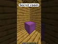 Minecraft secret room tutorial