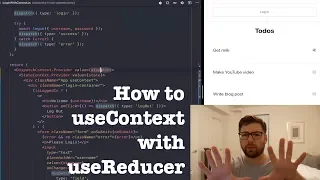 How to useContext with useReducer