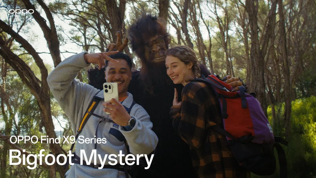 OPPO New Zealand — OPPO Find X9 Series — Bigfoot Solved (YouTube video ad)