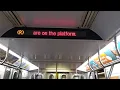 NYC Subway R160s - 8722 with New NYPD Alert Announcements