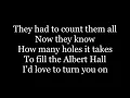The Beatles - A Day In The Life ( lyrics )