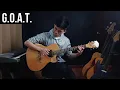 Lagu G.O.A.T. (Polyphia) but on one guitar only