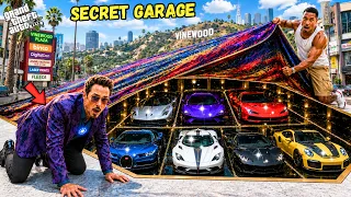 Franklin & Shinchan Found a SECRET Rare Car Garage in GTA 5
