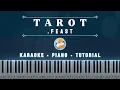 Download Lagu Feast - Tarot | Karaoke Piano | Piano Tutorial