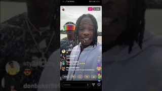 naira marley and zlatan ibile flexing on danfo boats