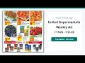 United Supermarkets Weekly Ad 26 - 26 Top 10 Deals
