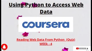 Reading Web Data From Python in using python to access web data