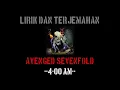 Download Lagu 4:00 AM - Avenged Sevenfold (lirik terjemahan)