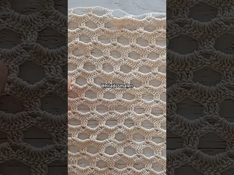 No vas a poder creer lo fácil que es este punto! Te lo enseño paso a paso #crochet