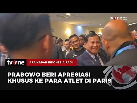Beri Apresiasi dan Dukungan, Prabowo Temui Atlet Indonesia