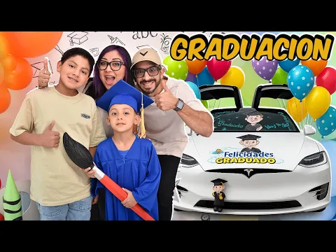 Video Thumbnail: Celebramos la GRADUACION de DYLAN JUEGA | Family Juega