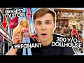 Download Lagu I Went to the World's BIGGEST Toy Store \u0026 Bought a Pregnant Doll! \u0026 300 Year Old Dollhouses!