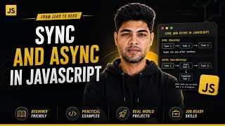 Synchronous vs Asynchronous JavaScript How JavaScript Handles Tasks JavaScript Tutorial