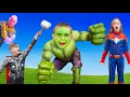 Lagu Kids Fun TV Superhero Hulk Compilation Video: Hulk Birthday, Superheroes Battle, Baby vs Hulk!
