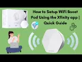 How to Setup WiFi Boost Pod Using the Xfinity app Quick Guide