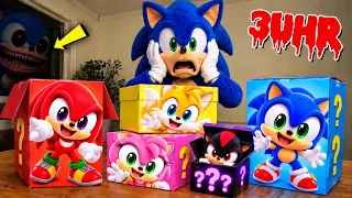 DO NOT OPEN ALL BABY SONIC MYSTERY BOXES at 3 AM!!