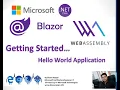 Introduction to Blazor Web Assembly and Hello World app - Blazor WebAssembly EP-1