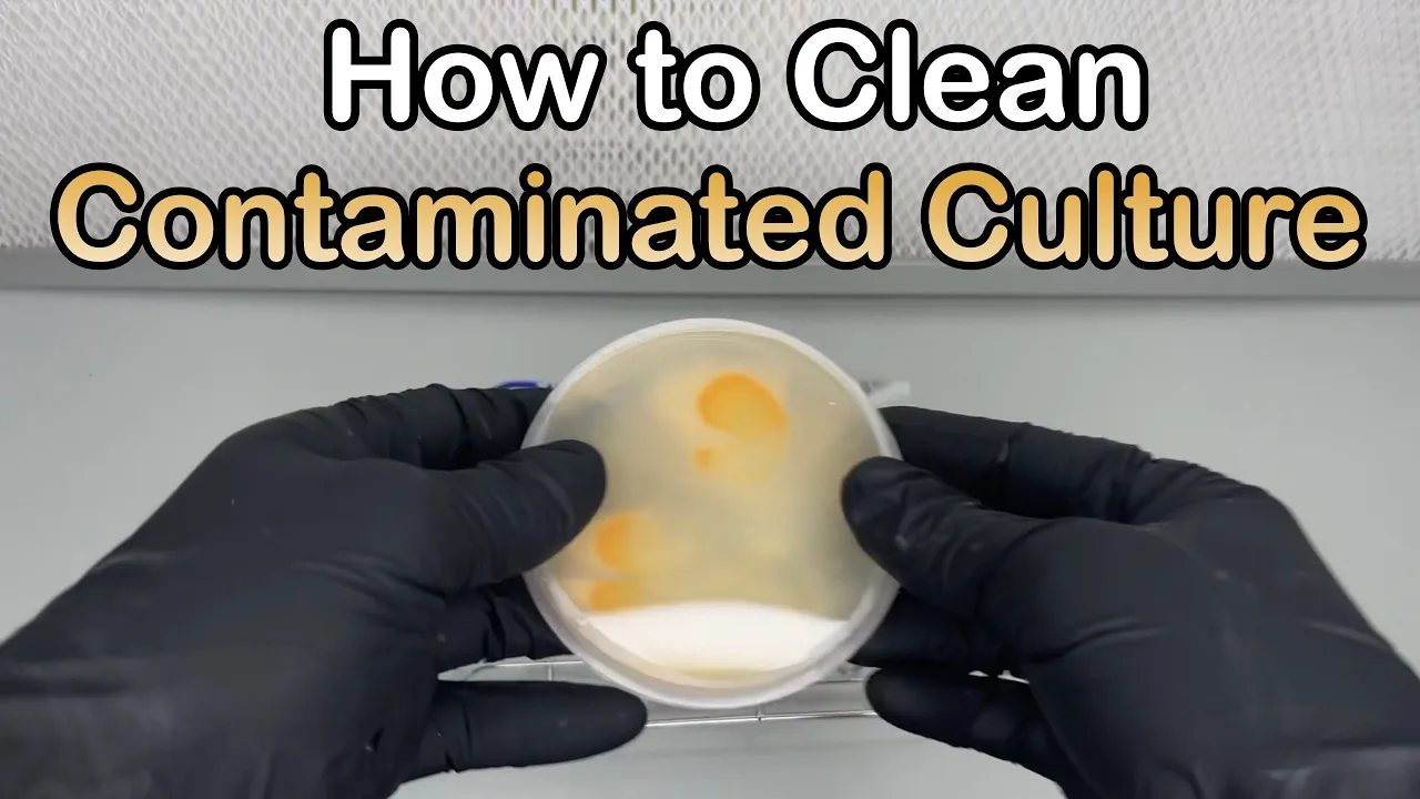 How to Save a Contaminated Mushroom Culture