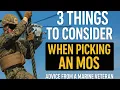 Don t Pick the Wrong MOS What Every Future Marine Needs to Know