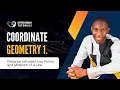 1 Distance Between Two Points Midpoint of a Line - Coordinate Geometry Made Easy