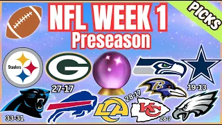 NFL Preseason Week 1 Picks Predictions 2026
