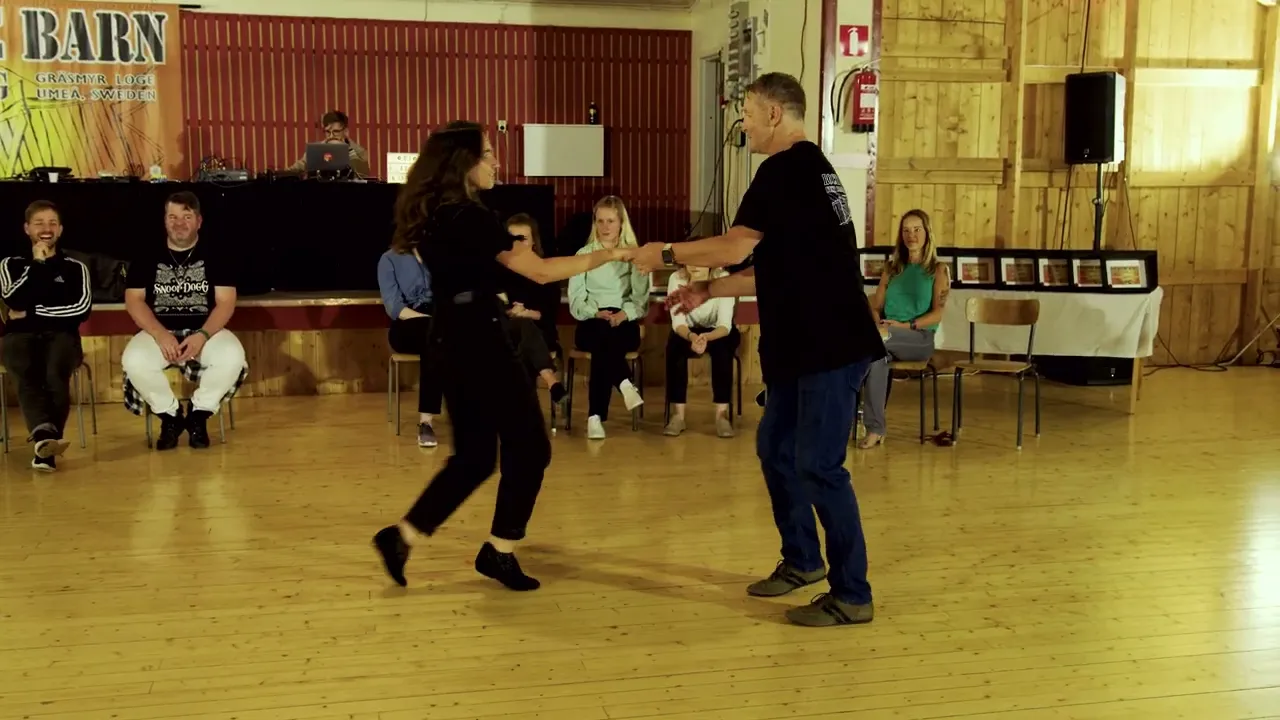Chuck Brown & Torri Zzaoui - Invitational Jack&Jill - Rock The Barn 2023