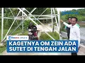 Bupati Om Zein Kaget Lihat Tiang SUTET Berdiri di Tengah Jalan! Minta PJT Bertindak: Aneh bin Ajaib