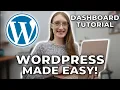 WordPress Dashboard Made EASY For Complete Beginners in 2025