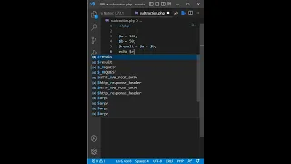 Subtraction in PHP