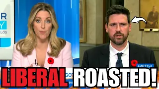 Liberal Minister Gets ROASTED On LIVE TV 