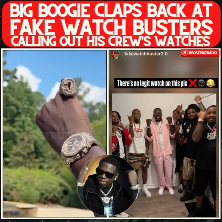 THEY SAID HIS WATCHES WERE FAKE... BIG BOOGIE CLAPS BACK! 👀