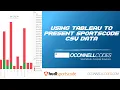 Presenting SportsCode Data using Tableau Hudl SportsCode