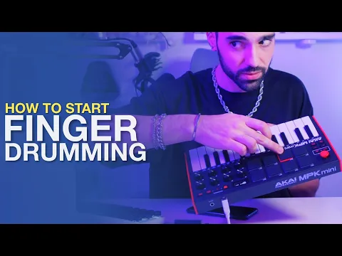 Download MP3 The MOST BASIC Finger Drumming Tutorial For Beginners With The Akai MPK Mini MK3