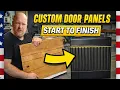 How to Upholster a Car Door Panel Custom Car Interior Upholstery Tutorial