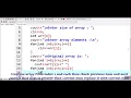 How to sort an array in wave form in C