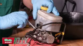 How To Replace A Brake Master Cylinder
