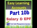 Easy Learning Accounts Part 10b Salary EPF double entries