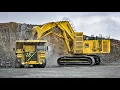 The largest hydraulic excavator Komatsu PC8000