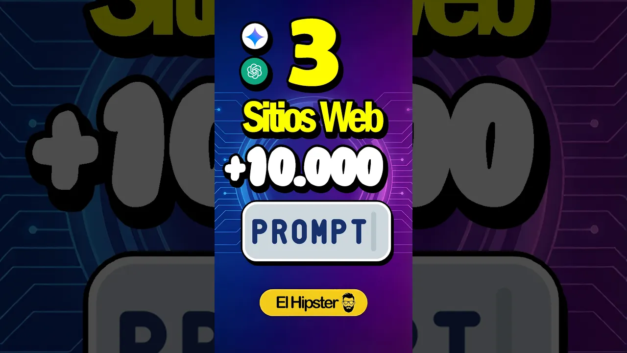 đ„ 3 SITIOS WEB CON MILES DE PROMPTS IA: video thumbnail