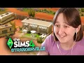 I tried building with ONLY The Sims 4 Strangerville