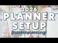 LONG Planner Setup 2026 Big Letter Size Discbound Passionate Penny Pincher Functional Frankenplanner