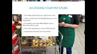 How to Access Albertsons Pay Stubs W2s