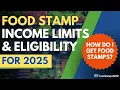How do I get Food Stamps Eligibility Income Guidelines for 2025