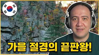 Autumn Foliage of Korean Mountain - Picturesque Cheonbuldong Valley of Seorak Mountain ๐ฐ๐ท KOREA