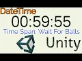 Time Span In UNITY How to give balls after amount of time Date time In Hindi