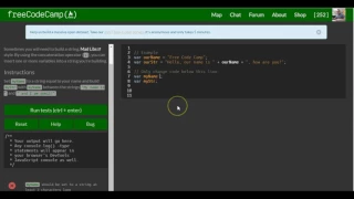Constructing Strings with Variables freeCodeCamp Basic Javascript