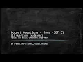 Output Questions SET 5 Solved Java Java Basics Conditional programming ThinkComputer